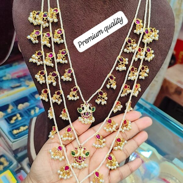 high quality.3 steps trending pearls haram.