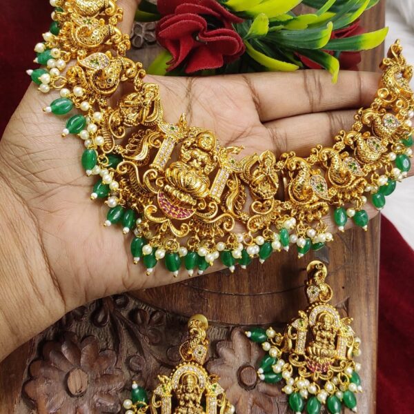 high quality..designer... Nakshi necklace...
