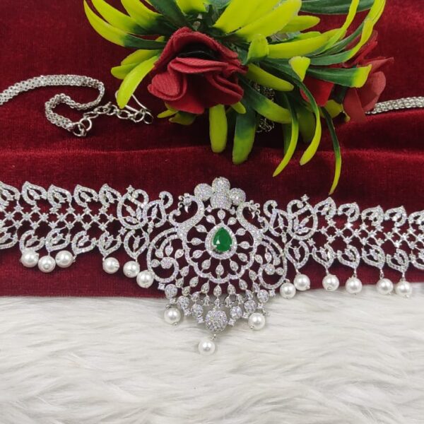 high quality.. silver finished hip chain ....
