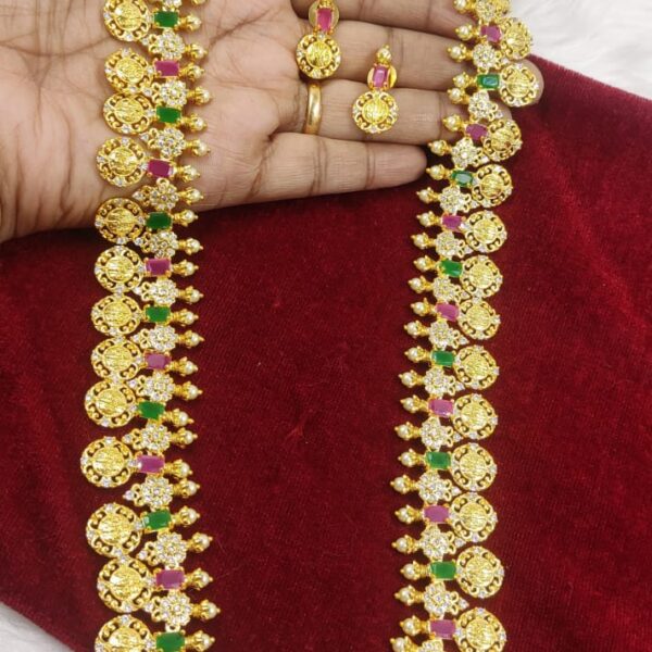 high quality gold finish ram parivar haram..