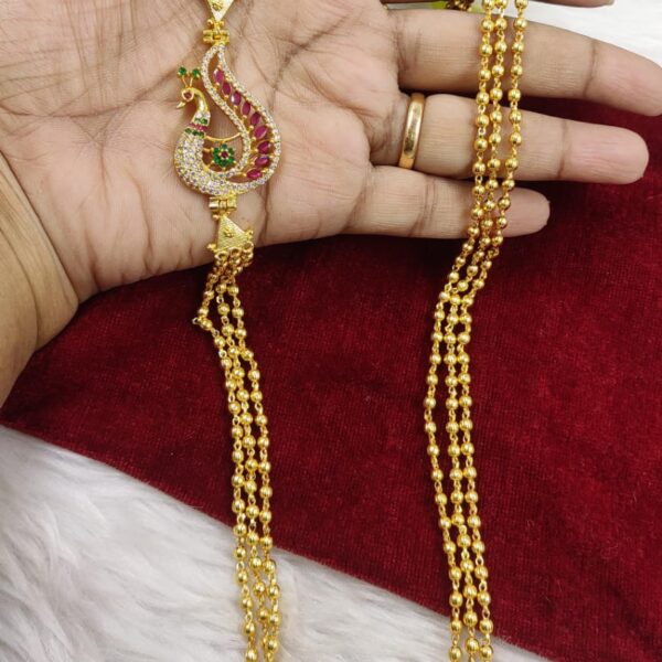 high quality..gold finished 3 steps balls haram..