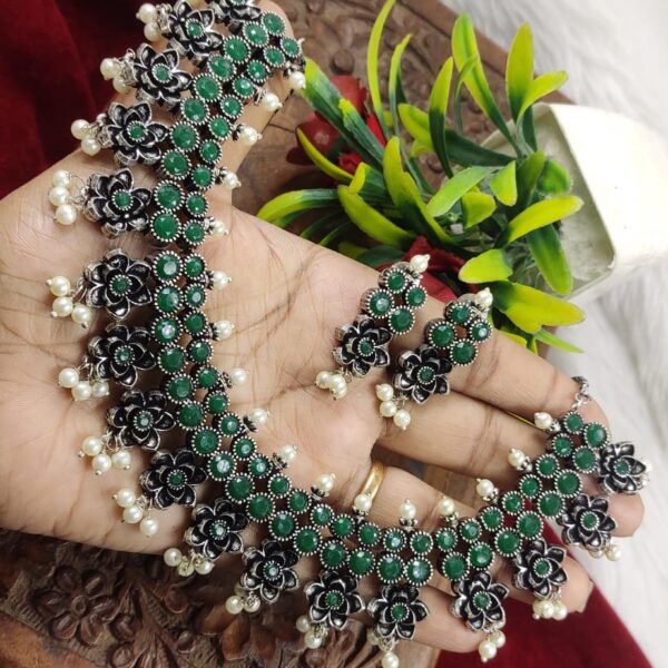high quality..german silver necklace..